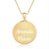 Gargantilha Mandala Personalizada Nomes Casal - Banhado a Ouro 18k - Imagem 6
