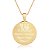 Gargantilha Mandala Personalizada Vó/Netos - Banhado a Ouro 18k - Imagem 1