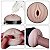 Masturbador Vagina em Cyberskin com Vibrador Mini Lanterna - Imagem 4