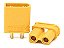 2 Pares Conectores Plug Xt30 Amass Amarelo - Imagem 2