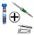 Kit Ferro De Solda Soldar Soldador 60w + Estanho - Imagem 1