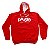 PAISTE Hoodie Vermelha/Branca XL - Imagem 1