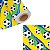 TNT Copa do Mundo 1,40x2m 40g Brasil Gol Gol Gol Mewi - Imagem 4