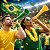 Kit 2 Vuvuzelas Verde e Amarelo Brasil 60cm Copa do Mundo - Imagem 7