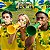 Kit 2 Vuvuzelas Verde e Amarelo Brasil 60cm Copa do Mundo - Imagem 6