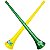 Kit 2 Vuvuzelas Verde e Amarelo Brasil 60cm Copa do Mundo - Imagem 1
