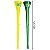 Kit 2 Vuvuzelas Verde e Amarelo Brasil 60cm Copa do Mundo - Imagem 4