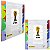 Kit Álbum Capa Dura Prata C/5 Envelopes Copa do Mundo Panini - Imagem 4