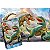 Quebra Cabeça Puzzle 200 Peças Batalha Dos Dinossauros Grow - Imagem 4
