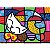 Quebra Cabeça Puzzle 1000 Peças Romero Britto Cat Grow - Imagem 2