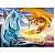 Quebra Cabeça Puzzle 100 Peças Dragoes Grow - Imagem 2