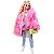 Boneca Barbie Extra Fashion Loira Casaco Rosa Pet Unicórnio - Imagem 2