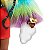 Boneca Barbie Extra Fashion Morena Afro Casaco Arco Íris Pet - Imagem 7