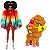 Boneca Barbie Extra Fashion Morena Afro Casaco Arco Íris Pet - Imagem 3
