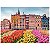 Quebra Cabeça Puzzle 500 Pç Flores em Amsterdam Holanda Grow - Imagem 2