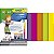 Papel Criativo Lumi 75g 5 cores fluorescentes c/ 50 fls - Imagem 1