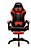 Cadeira Gamer Pctop Se1006e Com Apoio Para Os Pés Vermelha - Imagem 1