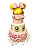 Bolo Fake - Minnie Realeza  - (Aluguel) - Imagem 1