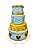 Bolo Fake - Mickey Realeza - (Aluguel) - Imagem 1