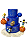 Bolo Fake - Space Jam Basquete - (Aluguel) - Imagem 1