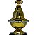Troféu de Chuteira Artilheiro Futebol Futsal Dourado Com Placa 28 cms - Imagem 2