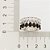 Maxi Anel Aro Duplo Cravejado Por 7 Zircônias Gotas De 4X6 Mm E 7 Cristais Gotas De 4X6 Mm (Joia Licen  Coleção Ana Hick - Imagem 3