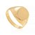 Anel Rommanel Liso Com Parte Superior Oval (Adulto) - Imagem 1