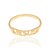 Anel Rommanel Skinny Ring Com A Palavra Jesus - Imagem 2