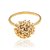 Anel Rommanel Skinny Ring Com Detalhe De "Buque De Flores" Cravejados Com 31 Zircônias De 1,25Mm - Imagem 2