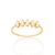 Anel Rommanel "Skinny Ring", Composto Por 5 Zircônias Retangulares De 2X4 Mm - Imagem 1