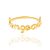 Anel Rommanel Skinny Ring Com A Descrição  Abençoada - Imagem 2