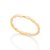 Anel Rommanel Skinny Ring/ Anel Rommanel Falange Formado Por Aro Entrelaçado No Formato Corda(Joia Licenciada Coleção An - Imagem 1