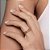 Anel Rommanel Skinny Ring Escrito Gratidão(Joia Licenciada Cápsula Ss) - Imagem 4