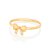 Anel Rommanel Skinny Ring Com Laço Na Parte Superior - Imagem 2