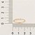 Anel Rommanel Skinny Ring Escrito Amor - Imagem 3