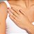 Anel Rommanel Skinny Ring Escrito Amor - Imagem 4