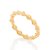 Anel Rommanel Skinny Ring Formado Por Aro Torcido E Trabalhado - Imagem 2