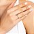 Anel Rommanel Skinny Ring Com Aro Em Formato De Corações(Joia Licenciada Cápsula Ss) - Imagem 4