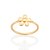 Anel Skinny Flor, - Imagem 1