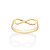 Anel Skinny Infinito, - Imagem 1