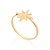 Anel Skinny Estrela Rosa Dos Ventos, - Imagem 2