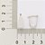Brinco Rommanel Argola Lisa Med 1,7 Cm X 0,40 Cm - Imagem 3