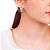 Brinco Rommanel Argola Larga, Trabalhada Com Aplique Em Rhodium No Meio E Laterais Lisas Med 1,9 Cm - Imagem 3