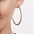Brinco Meia Argola Aro Trabalhado Com Riscos Med 6 Cm De Diâmetro(Joia Licen  Coleção Ana Hickmann) - 526956 - Imagem 4