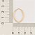Brinco Rommanel Argola Oval,Med 2,6 Cm X 1,8 Cm - Imagem 3