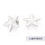 Brinco Rommanel Botão Formato De Estrela Med 2,7 Cm X 2,7 Cm (Joia Licenciada Coleção Giovanna Antonelli) - Imagem 1