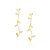 Brinco Rommanel Formado Por Galhos Com Folhas Med 4,9 Cm - Imagem 1