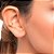 Brinco Rommanel Piercing De Presssão Composto Por 9 Zircônias De 1,0 Mm Med 1,0 Cm De Diâmetro(Joia Licenciada Giovanna - Imagem 4