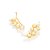 Brinco Rommanel Ear Cuff Composto Por 8 Pérolas Sintéticas De 4,0 Mm, 4 Meias Esferas De 5,0 Mm E 6 Meias Esferas De 6,0 - Imagem 1