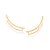 Brinco Rommanel Ear Cuff Com Detalhes TrabalhadosMed 3,3 Cm X 0,2 Cm(Joia Licenciada Cápsula Ss) - Imagem 1